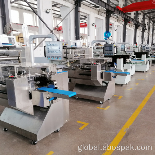 Burger Buns Packing Lmachinery Automatic burger Bun Packing Machine with Slicer Supplier